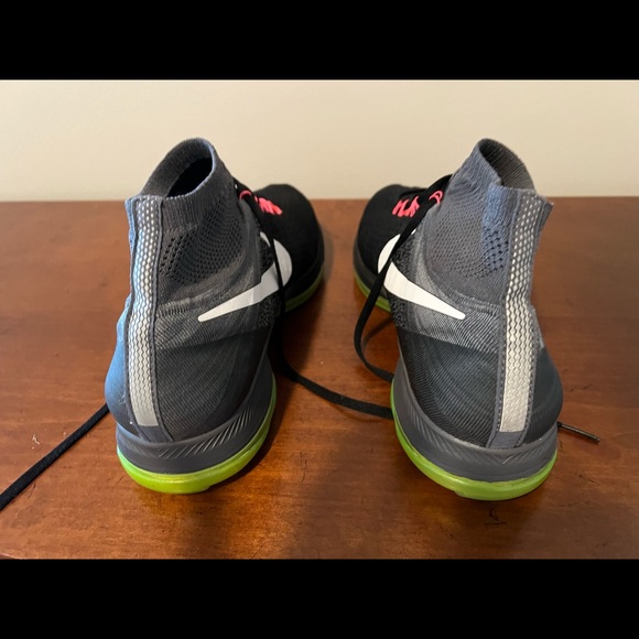 Nike Zoom All Out Flyknit Black Cool Grey 844134-002 - Picture 3 of 5